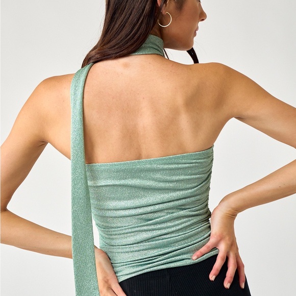 Jade tube top with scuff - Picture 6 of 7